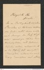 Nachlass Franz Steindachner, Brief von Ferdinand Fischer an Franz Steindachner, Inv.Nr. 131.01, Seite 1